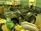 1998 Honda Quad Foreman ES w Attachable Snow Blade Ready to Use