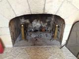 Vintage Large Brass Andirons