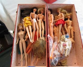 Barbies (sold in lot here)