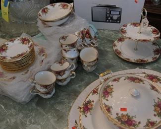 Royal Albert china! 12 placesettings (sold together)
