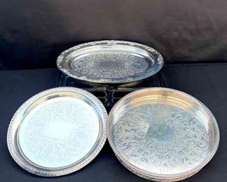 Gorham, FB Rogers Leonard Silver Bundle 3pcs