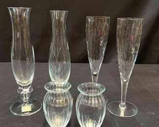 Mikasa Toscany Crystal Glasses More 6pcs
