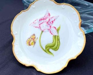 Anna Weatherley Old Master Pink White Tulip