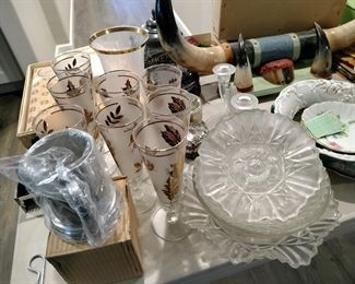 vintage glassware