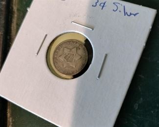1853 Silver coin