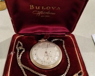 BULOVA POCKET WATCH