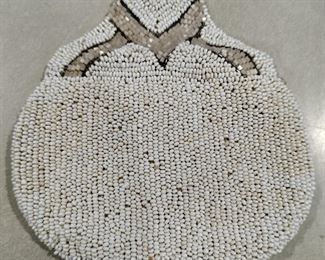 BEADED PURSE