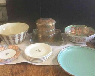 A Premier Auction of AsiaInspired Plates from Blackhawk Marketing, Stoneware, Corelle, and Lenox