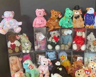 Adorable Beanie Bear Bonanza 30 TY Beanie Bears and Friends CuddleWorthy Collectibles Galore
