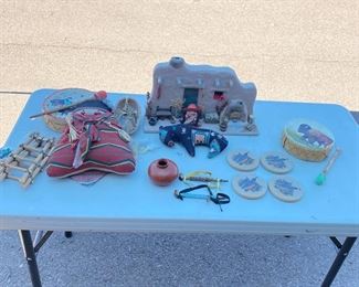 Assorted Pueblo And Other Native American Decor 