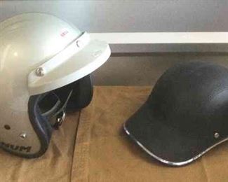 Bell Magnum Helmet and Leather Helmet Unleash Your Inner Rider in Classic Fashion