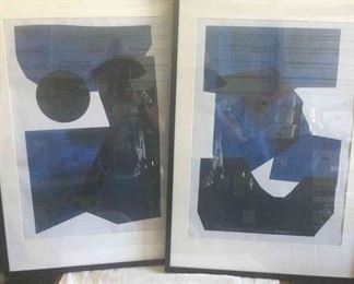 Blue And Black Amazing Abstract