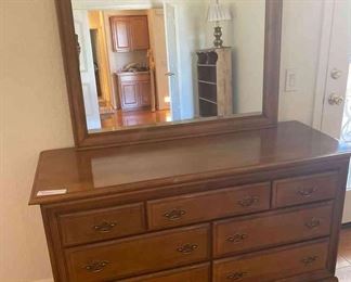 Delightful Dresser with Mirror