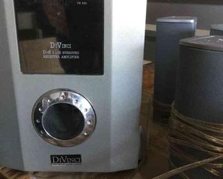 DiVinci D6 Receiver, Amplifier, Sound Bar  5 Speakers  Immerse Yourself in CrystalClear Sound