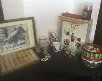 Joyful Holiday Delights Assorted Christmas Decor Sparkling Treasures to Deck Your Halls 