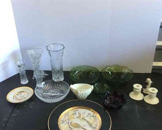 Lenox And Other Collectible Glassware 