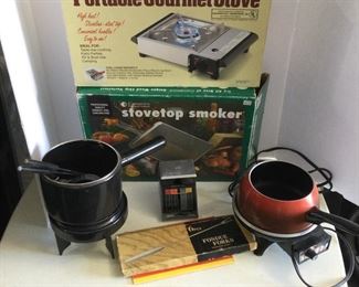 Portable Gourmet Stove, Stovetop Smoker, and More with Butane Gas Cartridges