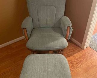 Relaxing Rocker And Ottoman