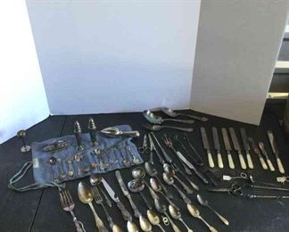 Stunning Silverware Plated And Mixed