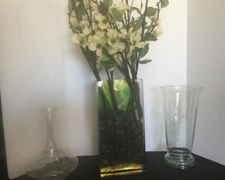 Thick Clear Glass Decor