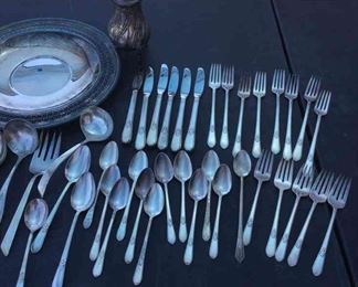 Timeless Elegance Exquisite Assortment of 1847 Rogers Stainless Pieces 