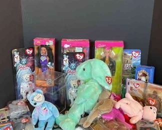 Toys Galore TY Beanie Babies and Barbie Collection 