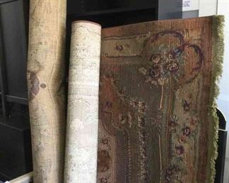 Two Mystery Wool Rugs