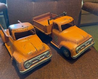 Vintage Tonka trucks