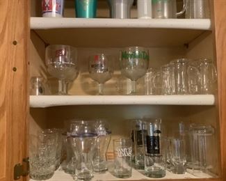 Beer glasses
