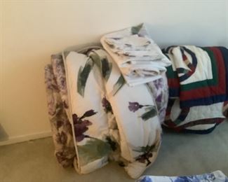 Lots of blankets and quits