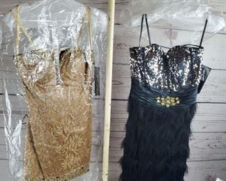 Dresses Nina Cannaci 22 shiny short dresses