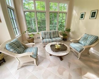 WICKER PATIO FURNITURE