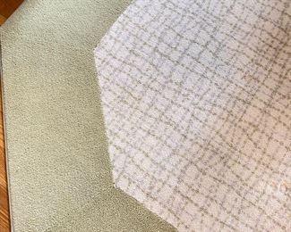 Spectacular CUSTOM Designer Rug - look at next photo to see an ARIAL Shot of the size.