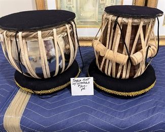 TABLA SET (Drums) with Stands PAIR