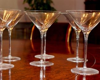 Extra large martini glasses