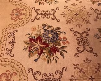 Large needlepoint rug