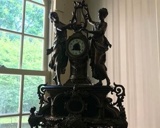 Tall, dramatic Clock