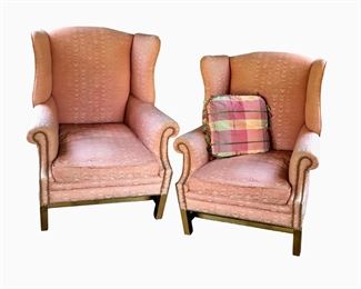 Pair of Wing Chairs