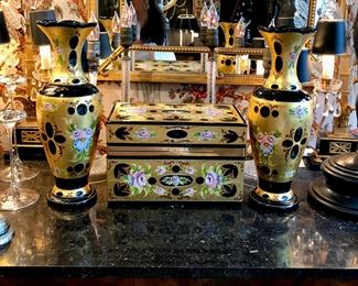 Stunning Murano Signed  set