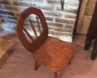 This is a doll house size chair. Need a stand for towels? Repurpose on a budget 