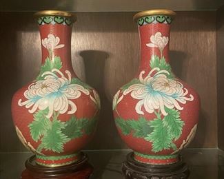 Cloisonne' Vases