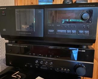 Sony CD Player - Yamaha Receiver