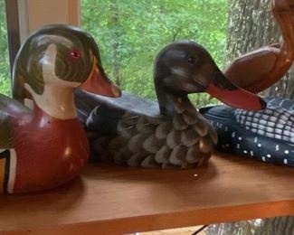 Hand Painted Duck Decoys