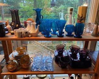 Vintage and Blown Glassware