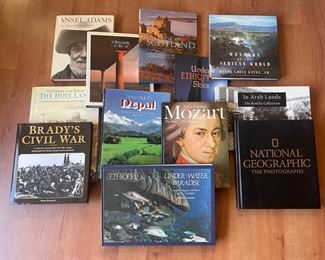 Some of the many, many books