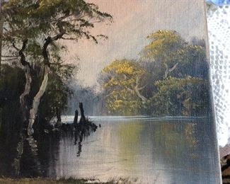 A D Greer oil on board 9x12