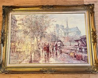 J. Gaston Oil Painting