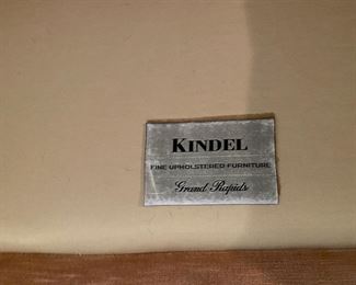 Kindel bracket foot sofa in antique coral velvet                                                        36"h x 94" long x 37"d