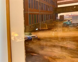 Matthew Daub industrial watercolor 23" x 30.5"w