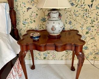 Hickory Chair Co. Chippendale tea table